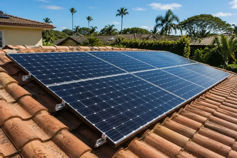 Installation de panneaux solaires à la Meilleraye-de-Bretagne